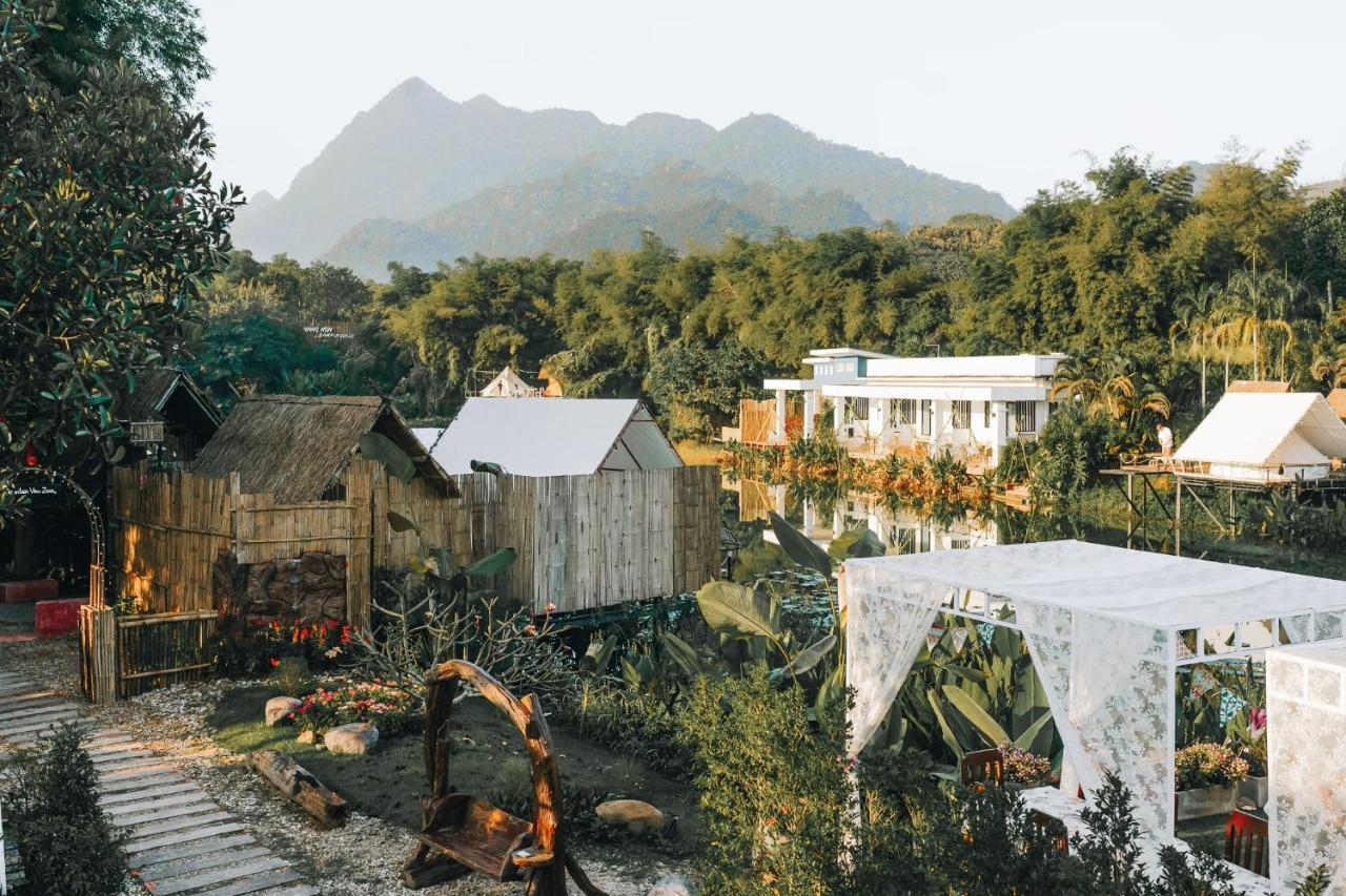 Nang Non Camping Ville นางนอนแค้มป์ปิ้งวิลล์ Mae Sai Exteriör bild